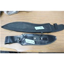 Two Large Scabbards