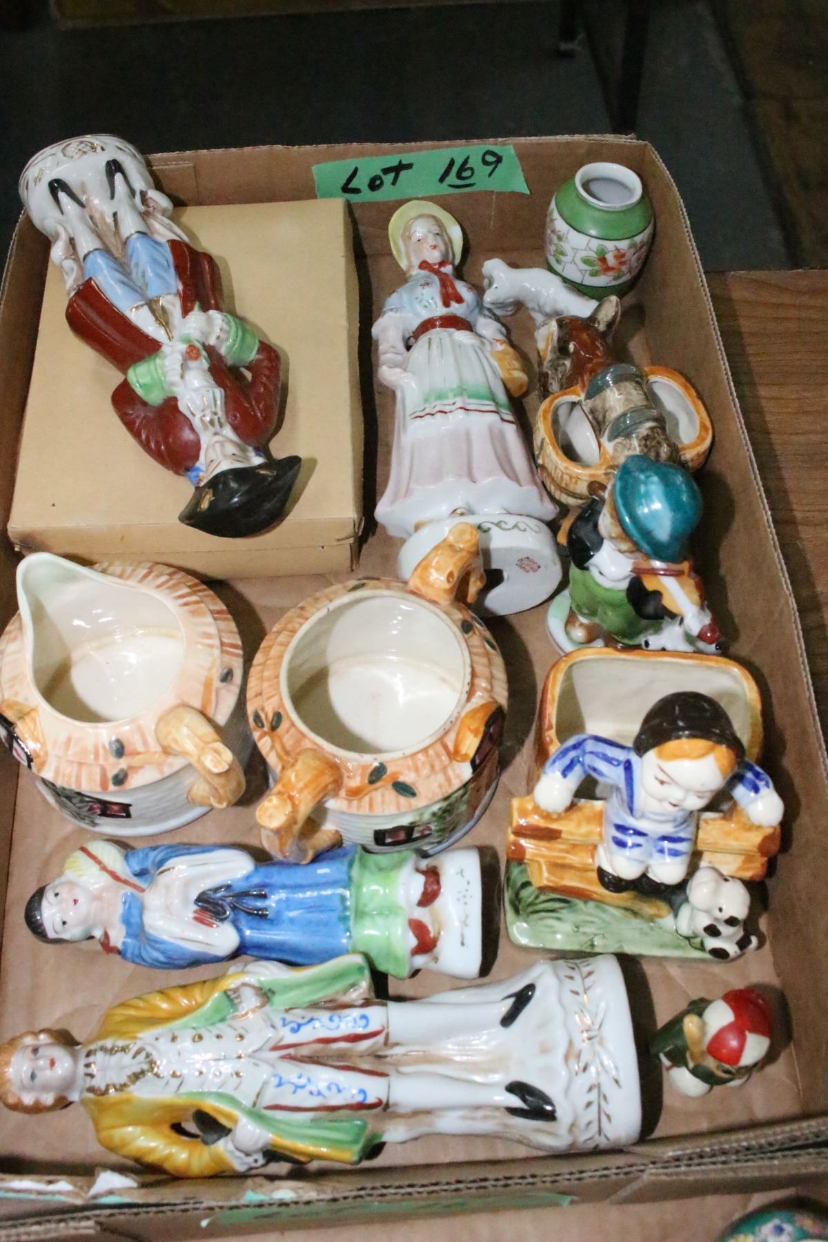 Flat of Occupied Japan Collectibles