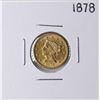 Image 1 : 1878 $2 1/2 Liberty Head Quarter Eagle Gold Coin