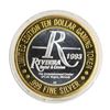 Image 2 : .999 Silver Riviera Hotel & Casino Las Vegas $10 Casino Limited Edition Gaming T