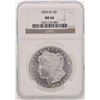 Image 1 : 1878-CC $1 Morgan Silver Dollar Coin NGC MS64