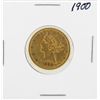 1900 $5 Liberty Head Half Eagle Gold Coin