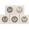 Image 2 : Lot of 2001-2005 $1 American Silver Eagle Coins