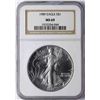 Image 1 : 1989 $1 American Silver Eagle Coin NGC MS69