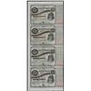 Image 1 : Uncut Sheet of (4) State of Louisiana Baby Bond Obsolete Notes