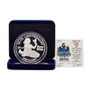 Image 1 : 1987 Rarities Mint Walt Disney Snow White 50th 5 oz .999 Silver Coin w/Box & COA