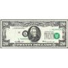 Image 1 : 1969 $20 Federal Reserve Note Misalignment ERROR