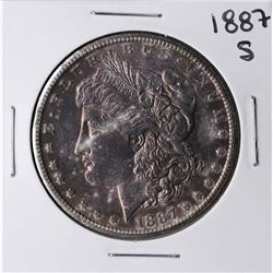 1887-S $1 Morgan Silver Dollar Coin