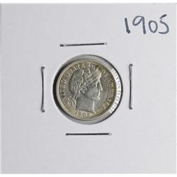1905 Barber Dime Coin