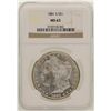 Image 1 : 1881-S $1 Morgan Silver Dollar Coin NGC MS63