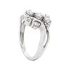 Image 3 : 14KT White Gold 0.85 ctw Diamond Ring