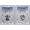 Lot of 1948-S & 1949-S Jefferson Nickel Coins PCGS MS66