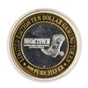 Image 2 : .999 Silver Boomtown Las Vegas, NV $10 Casino Limited Edition Gaming Token