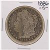 Image 1 : 1886-S $1 Morgan Silver Dollar Coin