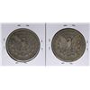 Image 2 : Lot of (2) 1884-S $1 Morgan Silver Dollar Coins