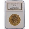 1907 $20 Liberty Head Double Eagle Gold Coin NGC MS63