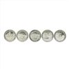 Lot of (5) Commemorative Silver Coins