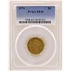1875 $3 Indian Princess Head Gold Coin PCGS XF45