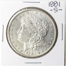 1881-S $1 Morgan Silver Dollar Coin