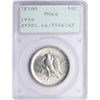 Image 1 : 1934 Texas Independence Centennial Commemorative Half Dollar Coin PCGS MS64
