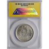 Image 2 : 1911-C India Rupee Silver Coin ANACS MS62