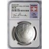 Image 1 : 2014-P $1 Baseball Hall of Fame Coin NGC MS70 Tom Lasorda
