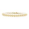 Image 2 : 14KT Yellow Gold Ladies 0.60 ctw Diamond Bracelet