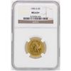 Image 1 : 1902-S $5 Liberty Head Half Eagle Gold Coin NGC MS63+