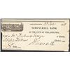 Image 1 : 1825 Schuylkill Bank Obsolete Note- Cut Canceled