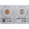 Image 2 : Lot of 1949-S Lincoln Wheat Cent & 1949-S Jefferson Nickel Coins PCGS MS66