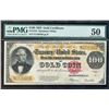 Image 1 : 1922 $100 Gold Certificate Note Fr.1215 PMG About Uncirculated 50