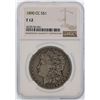 Image 1 : 1890-CC $1 Morgan Silver Dollar Coin NGC F12