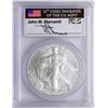 Image 1 : 2013 $1 American Silver Eagle Coin PCGS MS70 First Strike Mercanti Signature