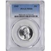 Image 1 : 1943 Washington Silver Quarter Coin PCGS MS66