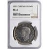 Image 1 : 1937 Great Britain Crown Proof Coin NGC PF64