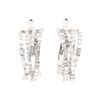 18KT White Gold 4.50 ctw Diamond Earrings