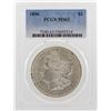 1896 $1 Morgan Silver Dollar Coin PCGS MS63