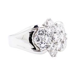 14KT White Gold 2.50 ctw Diamond Ring