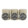 Image 2 : Lot of (3) Rolls of (20) 1963-D Brilliant Uncirculated Franklin Half Dollars
