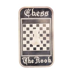Chess 1 oz .999 Fine Silver Art Bar Madison Mint