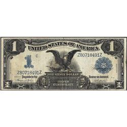 1899 $1 Black Eagle Silver Certificate Note