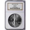 Image 1 : 1989 $1 American Silver Eagle Coin NGC MS69