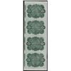 Image 2 : Uncut Sheet of (4) State of Louisiana Baby Bond Obsolete Notes