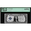 Image 1 : 1928A $1 Funnyback Silver Certificate Note Fr.1601 PCGS Very Choice New 64PPQ