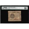 Image 1 : November 29, 1775 $7 Continental Currency Note Fr. CC-17 PMG Very Fine 30