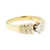 Image 1 : 14KT Yellow Gold Lady's 0.70 ctw Diamond Ring