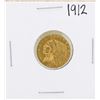 Image 1 : 1912 $2 1/2 Indian Head Quarter Eagle Gold Coin
