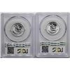 Image 2 : Lot of 1955 & 1955-D Washington Quarter Coins PCGS MS65