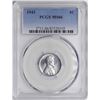 1943 Steel Wheat Cent Coin PCGS MS66