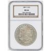 Image 1 : 1881-S $1 Morgan Silver Dollar Coin NGC MS66